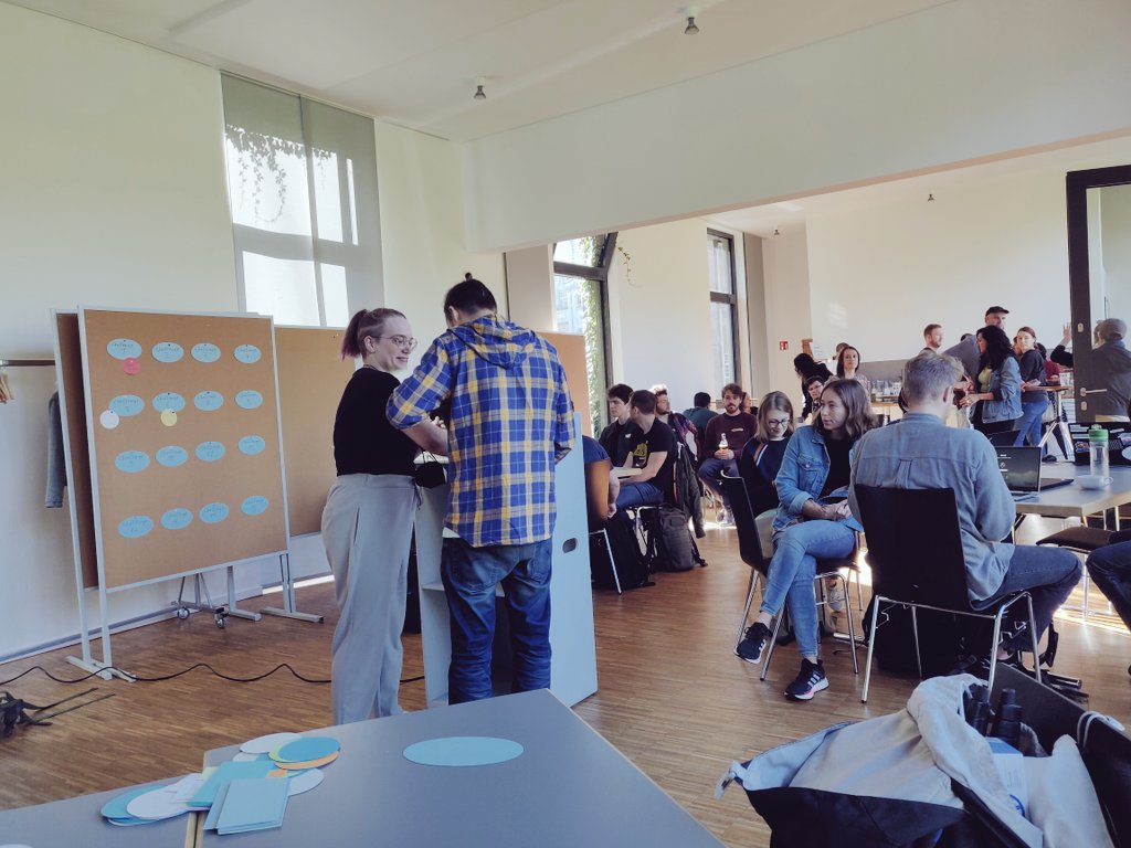 misprintedtype's tweet photo. It was such a wonderful, exciting and interesting day at the #citizensforeurope hackathon. 

Looking forward to the presentations tomorrow. 🥰 https://t.co/nUxNL1RtVm