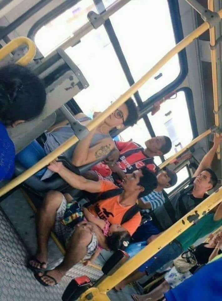 Te imaginas todo el escándalo que hubieran hecho si fuera al contrario.