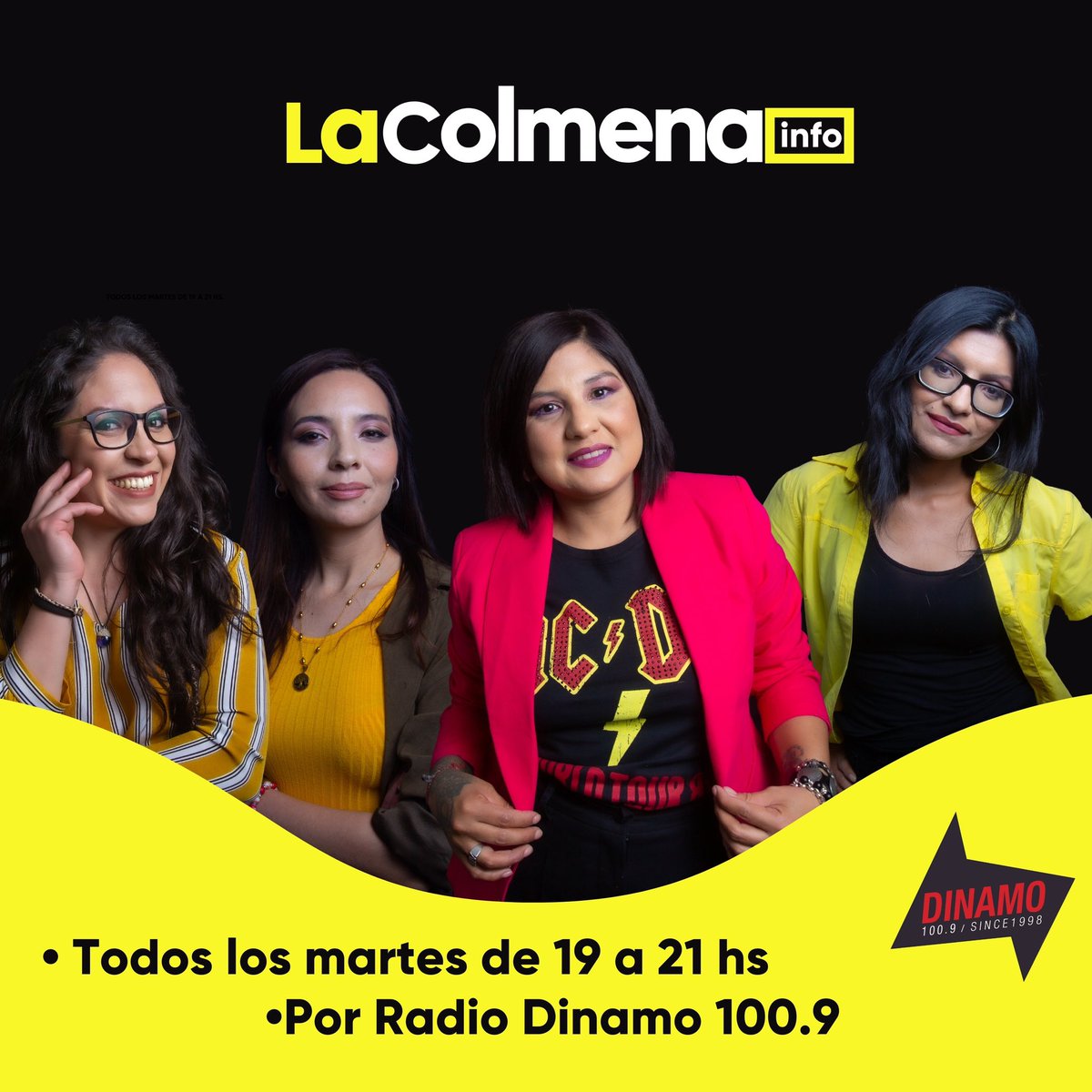 TeresitaFrias1's tweet photo. Volvemos con este producto 100% autogestivo, con visión federal! Acompáñennos desde este martes 13 de setiembre desde las 19 por Radio Dinamo 100.9 Mhz 💜💜💜
.
#radio #programafederal
#hechoensalta #radiosalteña
#vueltaacasa #lacolmenainfo https://t.co/VOXtLq4wic