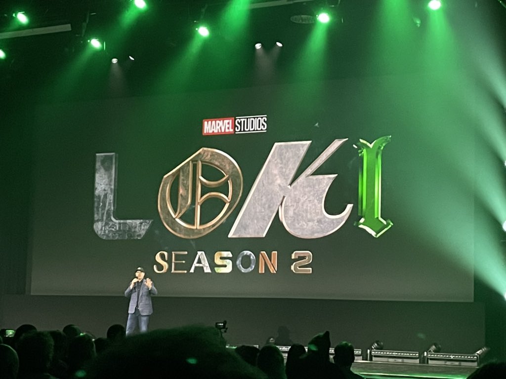 Mar_Tesseract's tweet photo. Season 2 of Loki is officially announced 

#D23 #D23Expo #D23Expo2022 https://t.co/nPxerib7W2