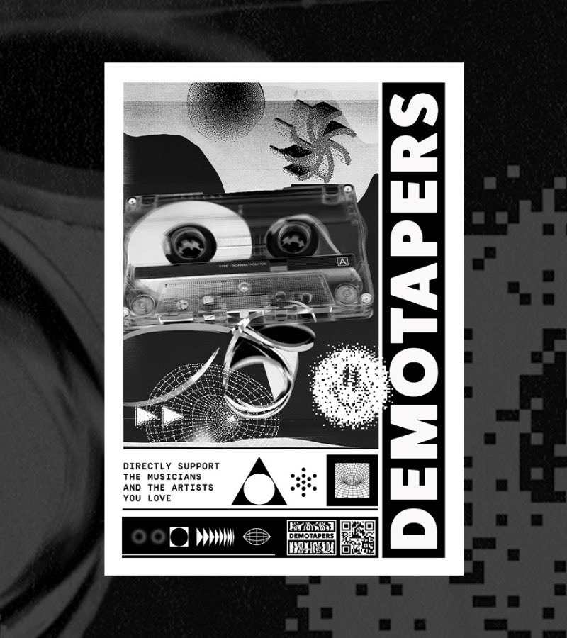demotapers's tweet photo. DEMOTAPERS will be at the Plug-Mi event in Milan this weekend.
We look forward to seeing you there.
📅September 10-11th || 12.00-22.00 CEST
📍Superstudio Più - Milan
#demotapers #Plugmi #NFT #nftmusic #nftart #nftcommunity #nftcollector #digitalcreators https://t.co/nJRC7vATWi