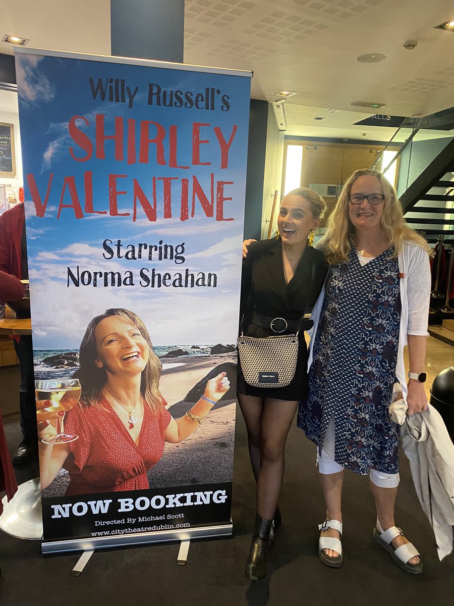 HannahSheehan_'s tweet photo. Myself and my two moms @normasheahan @CorkOperaHouse #CantCopeWontCope https://t.co/QbDZaHs6Dx
