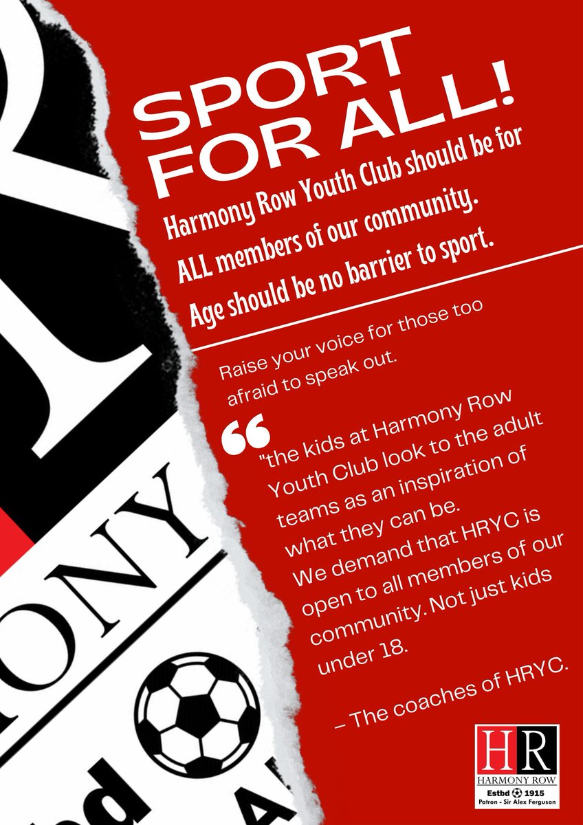 Stephen55952564's tweet photo. Too many volunteers at this club working there backsides off , along with parents , kids and adults  , years of hard graft to be destroyed in a matter of months , its not on , we will fight for our club and it's kids and adults , #supporttherow https://t.co/lzciwIkIF1
