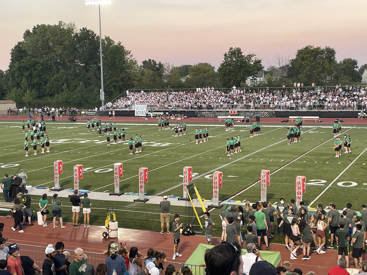 Charlie_Solley's tweet photo. @thermoware phone booths at the Dublin Jerome v Dublin Coffman game. https://t.co/3OLw1pK8jD