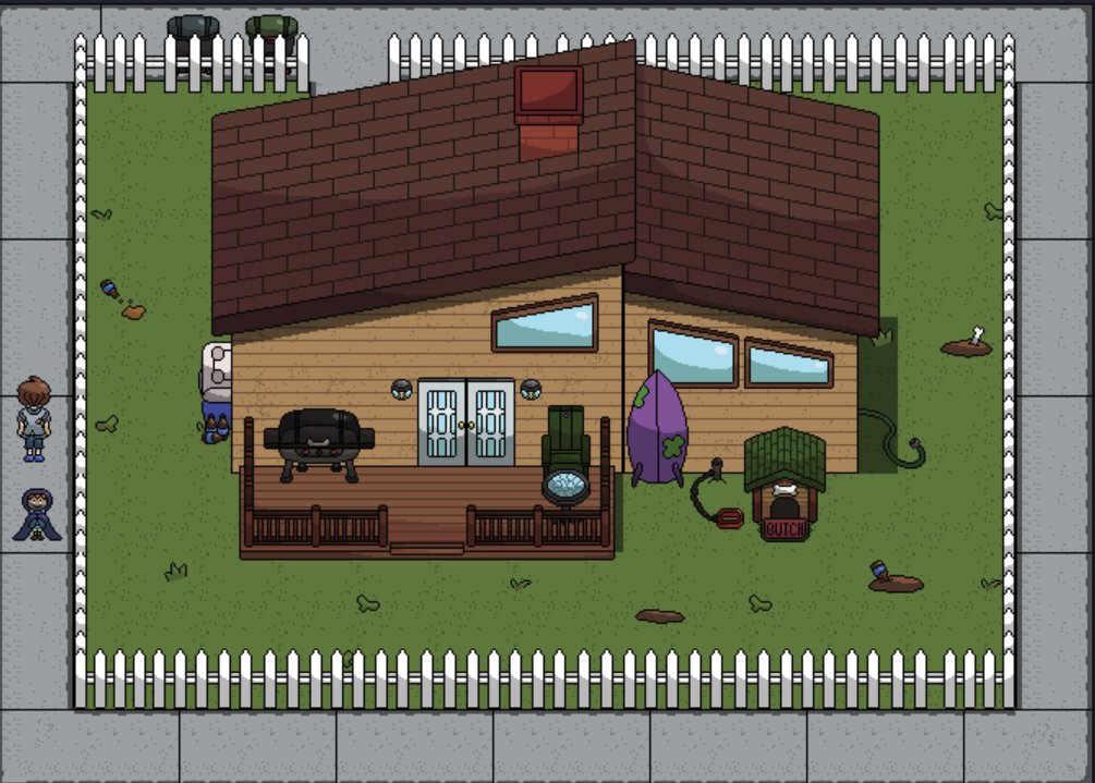 Knightly44's tweet photo. For this week's progress in #Ultionem, I decided to renovate some of the houses that are in the town that my game takes place in!  

#gamedev #indiegame #indiedev #rpgmaker #pixelart https://t.co/g2vvgNJkTa