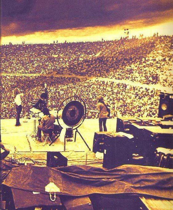 Led Zeppelin, Melbourne, 1972.