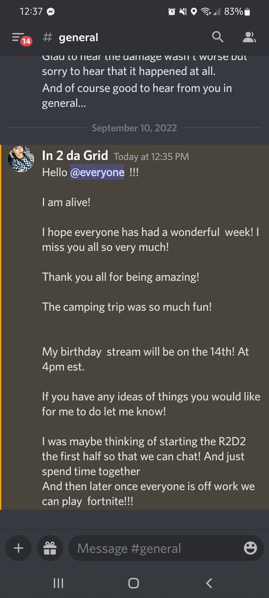 grid0914's tweet photo. Wednesday is my 30th birthday! 

Come stop by https://t.co/6GAIXRDI55 and say hello.
#twitch #streaming #birthday #30s #dirty30 #justchatting #fortnite #r2d2 https://t.co/RgT825akOH