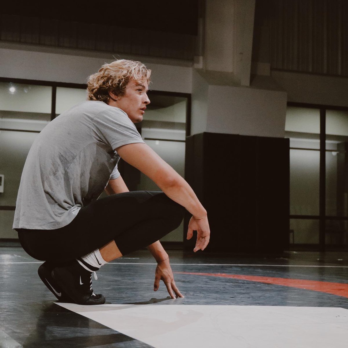 Karterjohnson9's tweet photo. Just getting started. @SEUFireWrestle @SalSilva6 https://t.co/9GByXhPERc