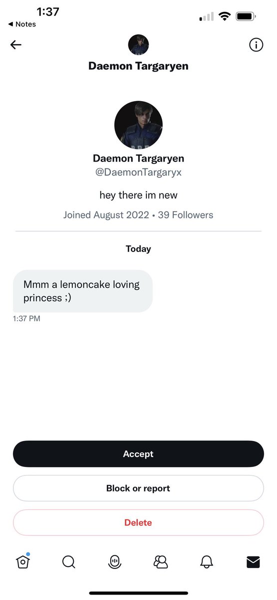 || Do not come into my DM's like this giving weird vibes or you will be blocked. Thank you.