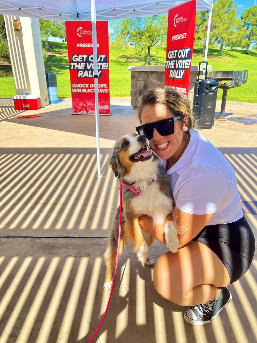 _charlotteperez's tweet photo. Another successful @tpaction Super Saturday hosted by @realerichayes🔥 Thank you to our amazing speakers @MatthewGress, @NancyBarto, Maria Syms, @AbrahamHamadeh & everyone who came out!! 🇺🇸🇺🇸 #KnockDoors #WinElections
special thxs to my niece opal for her support 🤍 https://t.co/dZdLMXc11L