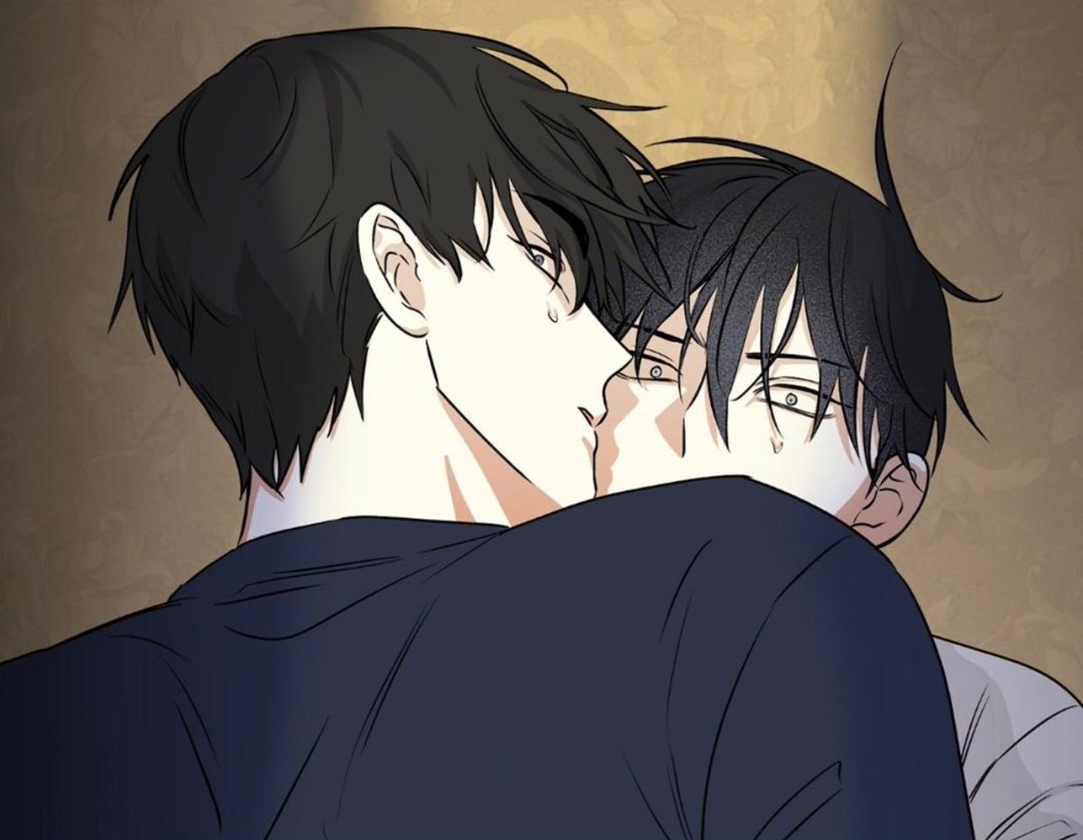 manhwaism's tweet photo. You can't disagree with this. 
I don't accept other opinions on this one
 #nightbythesea #WatersideNight #webtoon #manhwa #yaoi #drama #toxic https://t.co/xGfLfZUAlT