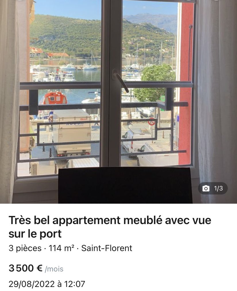 CorseLogement's tweet photo. Jeunes Corses, envie d’avoir un F3 à Saint-Florent ? 
Voici deux offres pour vous. Deux F3, pour seulement 2900€ et 3500€. 
Plus d’infos en MP. #corse #stflorent https://t.co/hoPQOnm5Ku