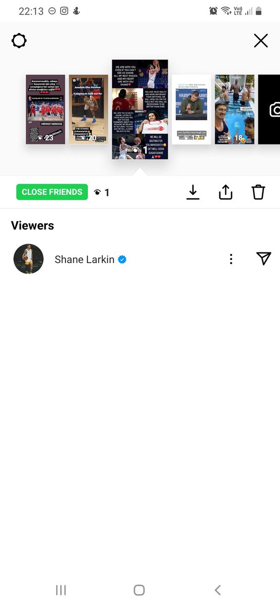 shane_larkin0's tweet photo. Çok sıktım belki sizi bugün bunlarla ama shane ona yazdığım destek mesajları olan story i görmüş vee aşırı mutluyum suan😁😁  gerçekten iyiki onun yanındayım ve onun faniyim yaa, altın kalpli, çocuk ruhlu, güzel insan❤❤ hemen iyilesiceksin umarım shuggyim🙏🏻🤞🏻 @shanelarkin https://t.co/tMpV2Kx5ZW
