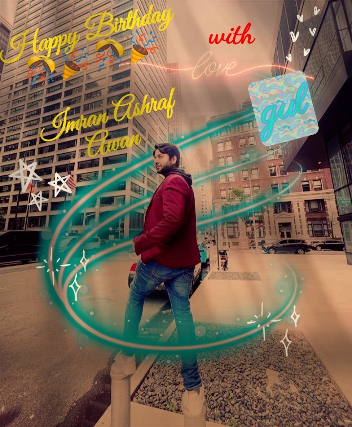 imraniancute's tweet photo. Many Many Happy Returns of the Day
#loads of #love n #respect
#Allah #fulfill #yourwishes...
#Mybestwishestoyou
#HBDIMRANASHRAF
#keepingsmiling
#spreadsmile
#ursmile #makesmyday
#HAPPYBIRTHDAY @IamImranAshraf https://t.co/kuk9aI3WzU