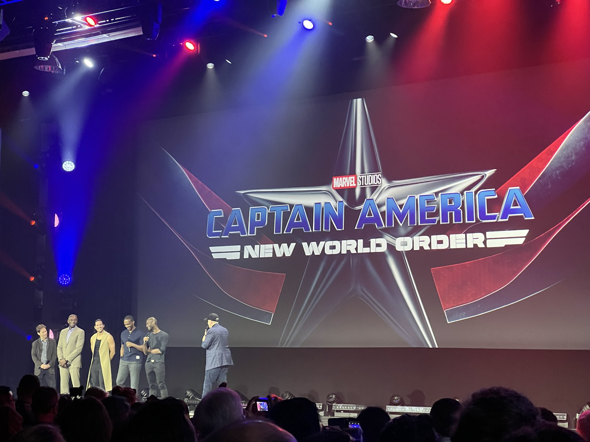 Captain America: New World Order at D23/Scott Gustin/Twitter