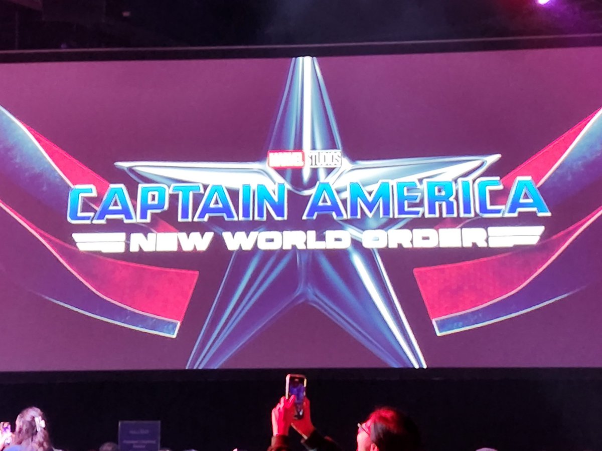 CaptainAmerica New World Order cast at D23Expo! Tim Blake Nelson is back as The Leader! It