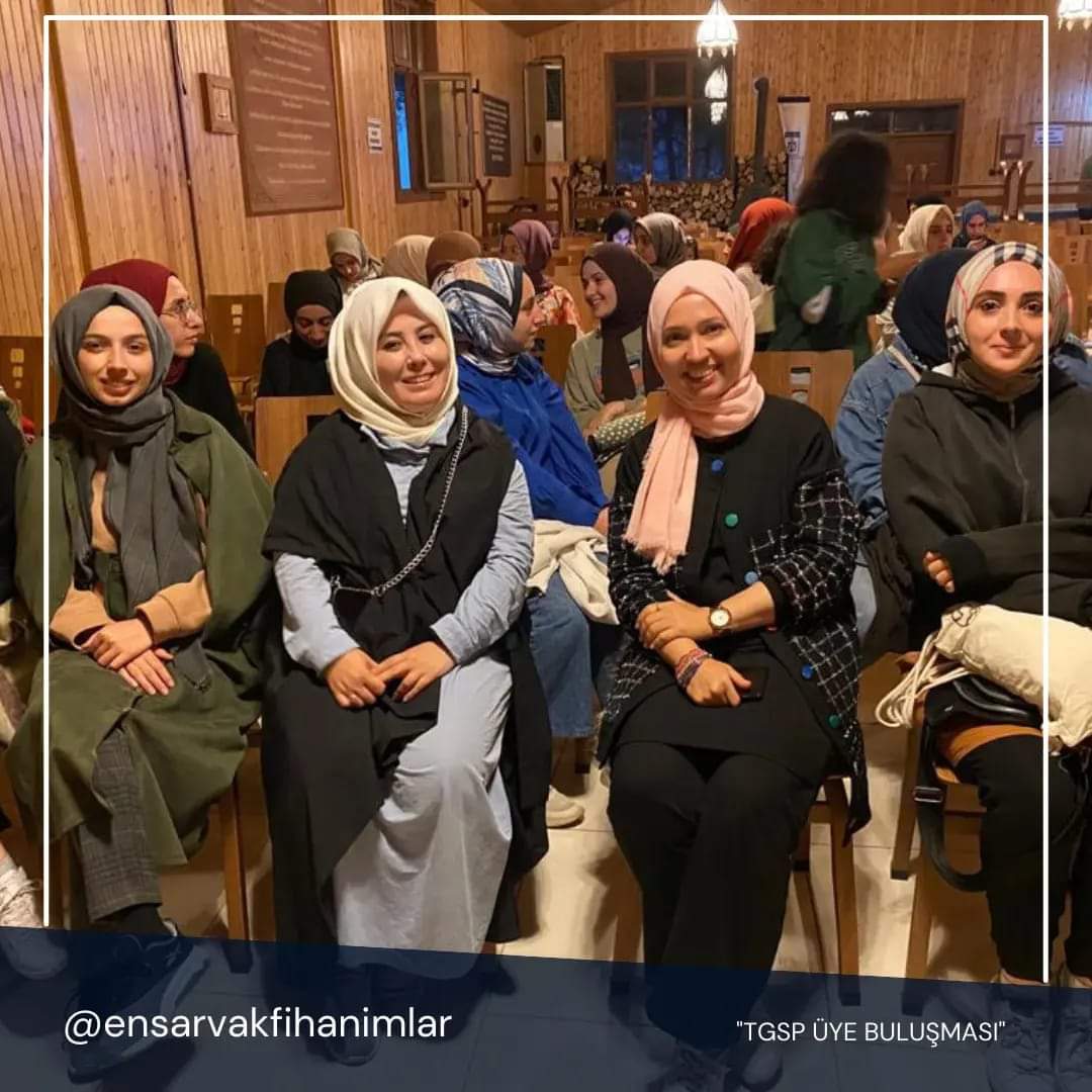 EnsarHanimlar's tweet photo. @tgsptr 14.Üye Buluşması Etkinliğine Ensar Vakfı Genç Ensar ve Hanım Komisyonları Olarak katılım sağladık. https://t.co/ZYzhCuSQCh