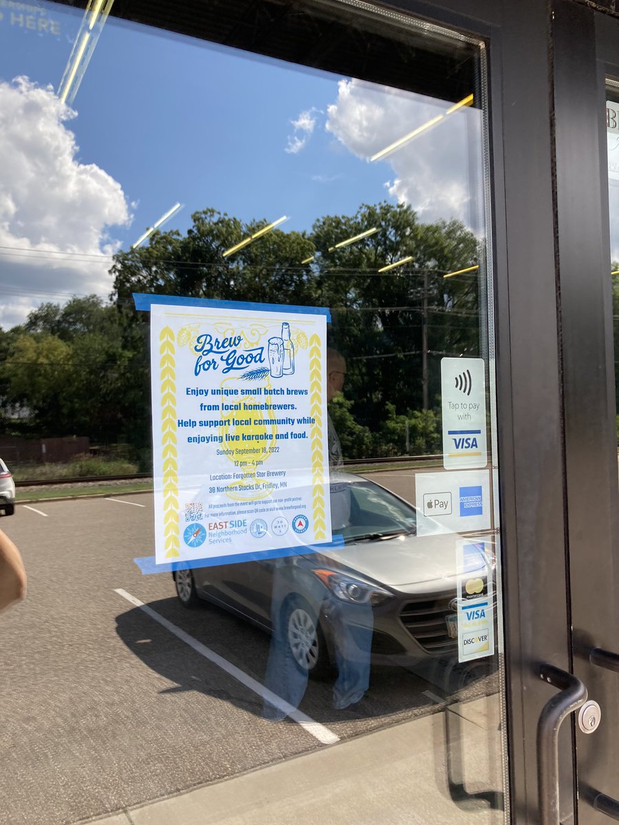 macrellim's tweet image. #Mnbrewforgood Brew for Good poster posted. Thanks to @MidwestSupply!