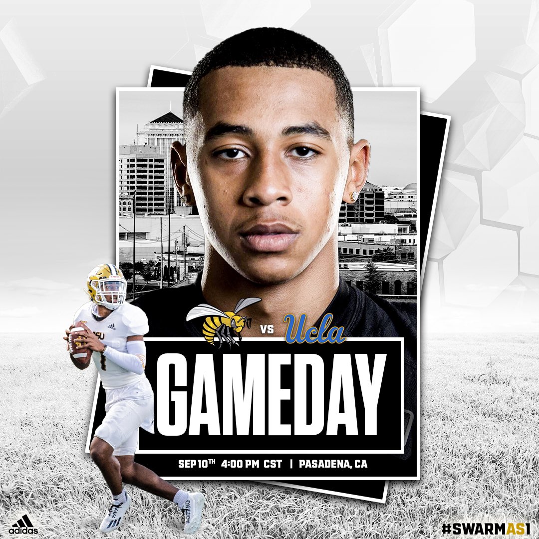 TatumSolutions's tweet photo. Graphics done for @BamaStateFB as they take on @UCLAFootball this weekend! https://t.co/XP5Q86Pjz7