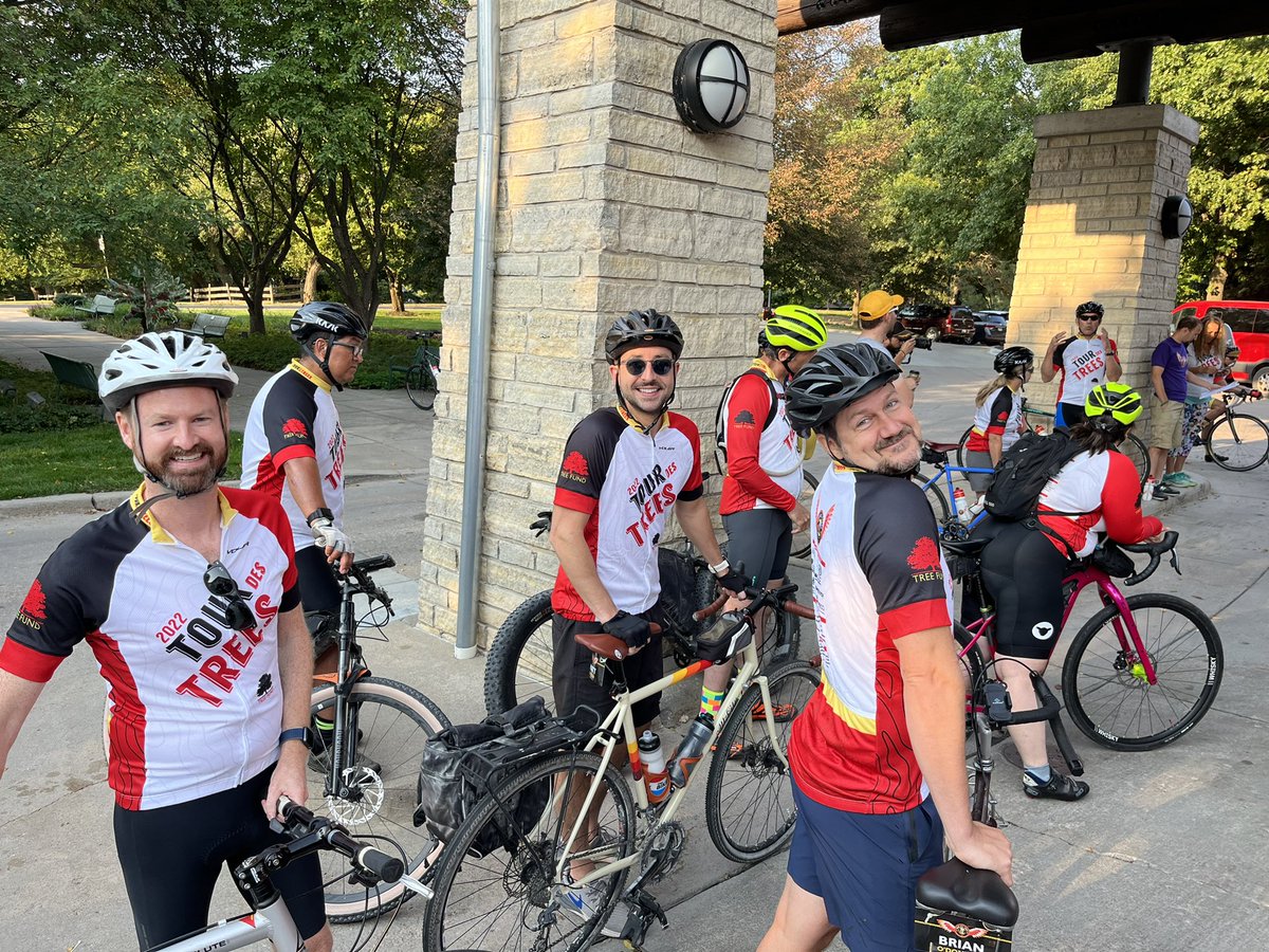 DanLambe's tweet photo. I had a ton of fun riding in the Tour De Trees for a day with @TREE_Fund and @arborday team members!  #planttrees #ride https://t.co/C0bGUERCxQ