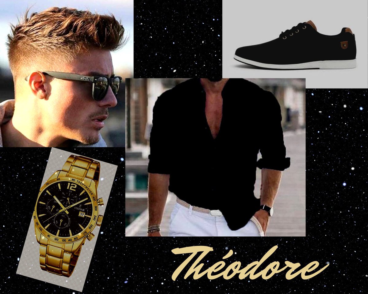 Parée pour cette petite soirée.