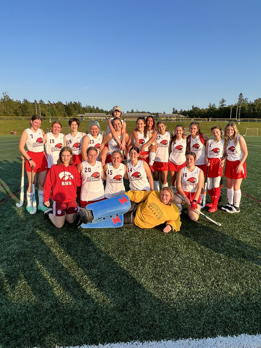 💯Congratulations to all RedHawks selected for the 2022 Field Hockey team! Way to claim your home opener last night over SJHS! #GoHawksGo