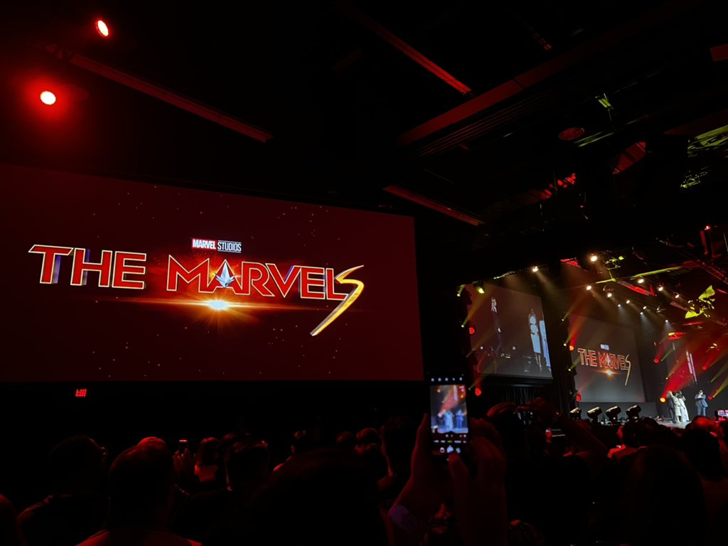 ImpSenatePod's tweet photo. The big finale, The Marvels! #D23Expo https://t.co/O1MMFQ1s1O