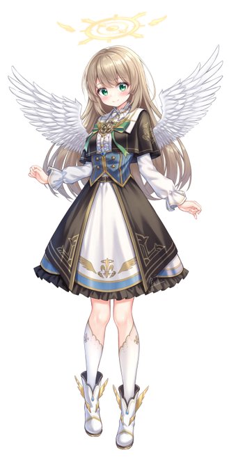 都合上カットしたけど天使の輪っかもあるよ 