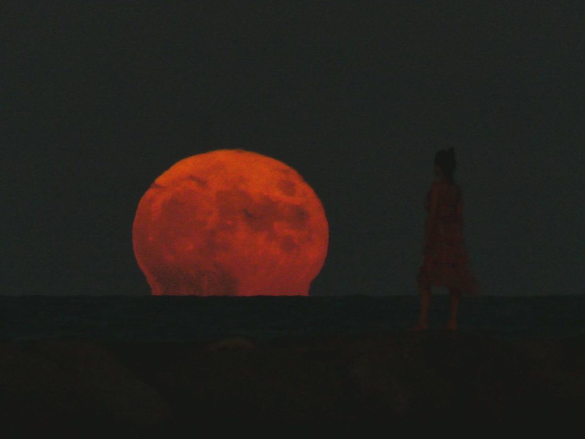 xusvalencia's tweet photo. Así de bonita ha salido hoy la #lunallena por el mediterráneo 🌕 #cielosESA 
Playa de Meliana #Valencia #moon

@El_Universo_Hoy @apuntoratge
#fullmoon #PlanetarioFoto 
@AstroAventura @tiempobrasero https://t.co/oRijqtocH6