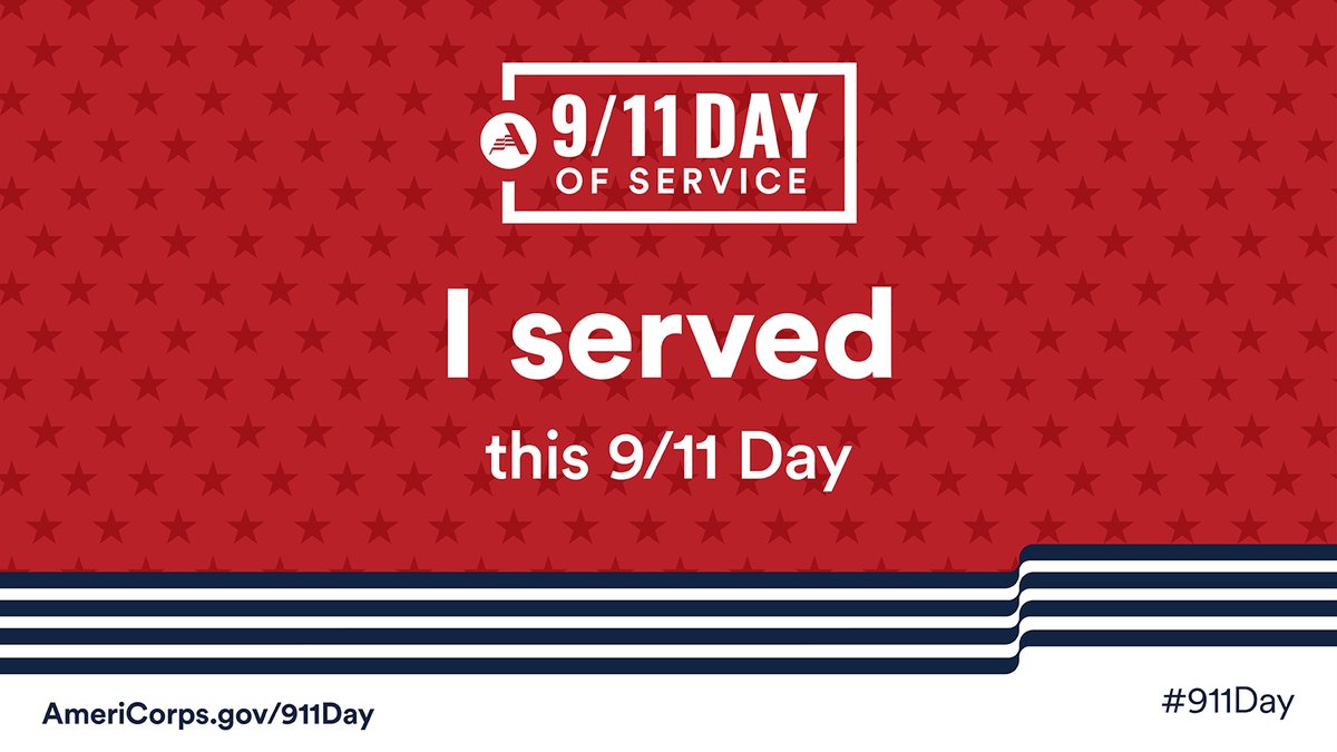AmeriCorps's tweet photo. 🚨 Did you #DoGood this #911Day Weekend? 🚨
We'd love to see you in action!
☑️Post your service stories and photos
☑️Use the hashtag #911Day
☑️Tag @americorps and @911day
There's still time to serve! Find an opportunity: https://t.co/iI5Wz7pWpc https://t.co/W7sMKuzsFF