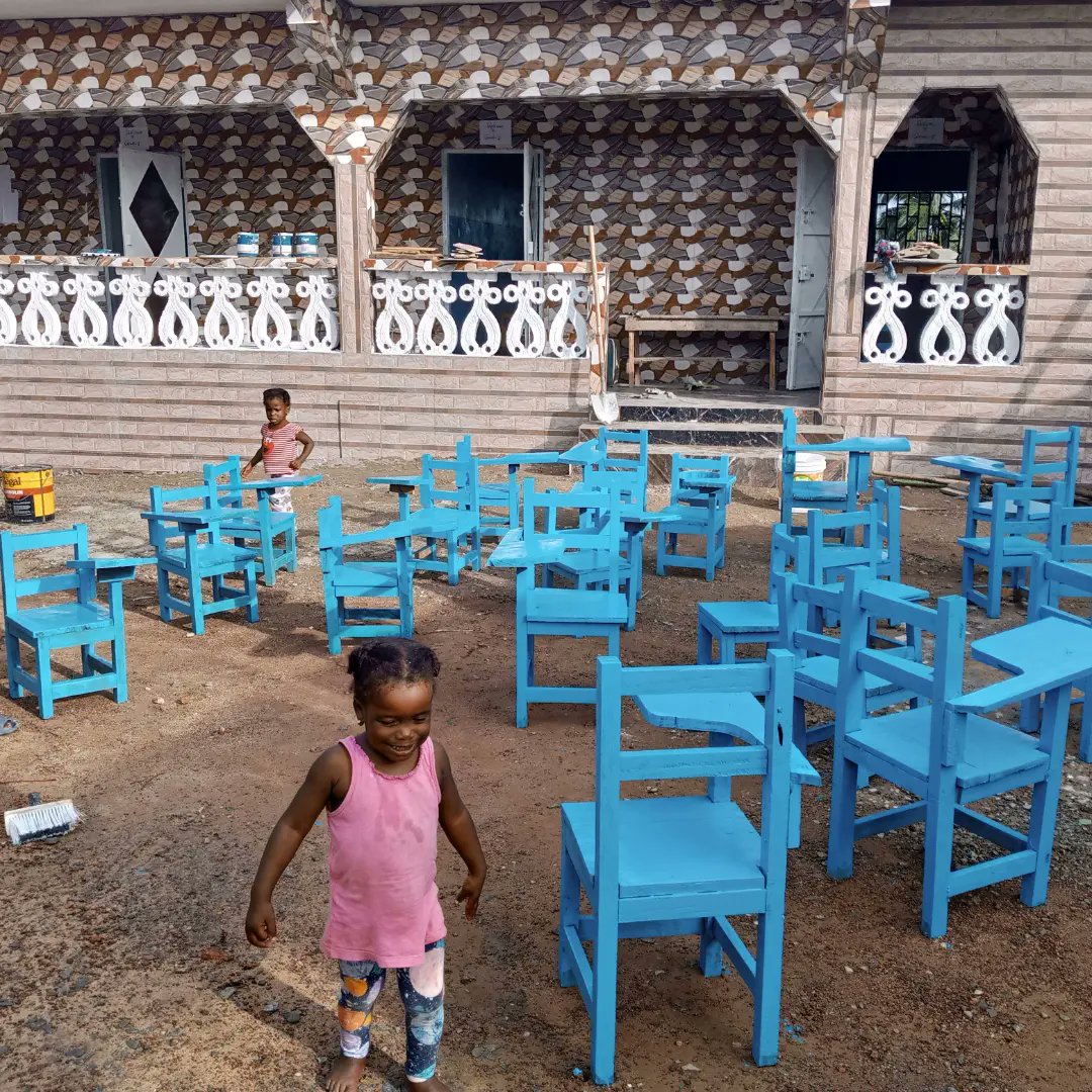 BenedictQuato's tweet photo. Hope Alliance Academy, Johnsonville, Monrovia, Liberia. Working on SDG 4 (Quality Education) https://t.co/3pCeEHBWdO