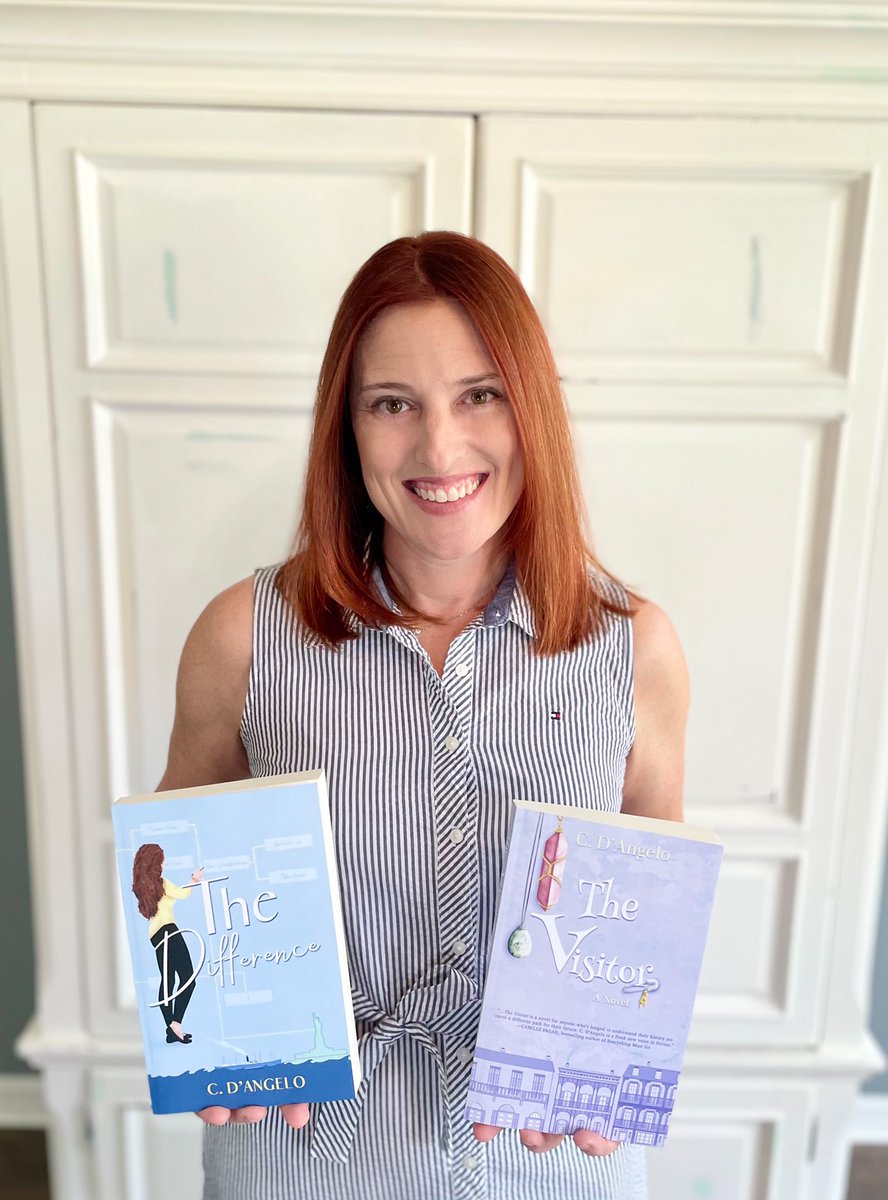 How did it take three months to take a pic with my books?! 😂🤷🏼‍♀️ 

linktr.ee/C.DAngelo.Auth…

#CDAngeloAuthor #TheDifferencebook #TheVisitorbook #womensfiction #italianamericanauthor #contemporaryfiction #authorlife #writingcommunity #writerslife