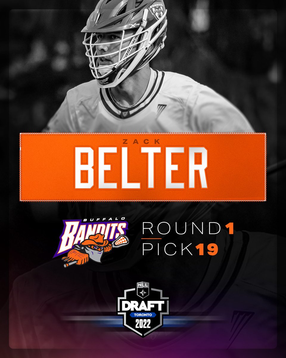 We've drafted Zack Belter with the 19th pick!

#LetsGoBandits