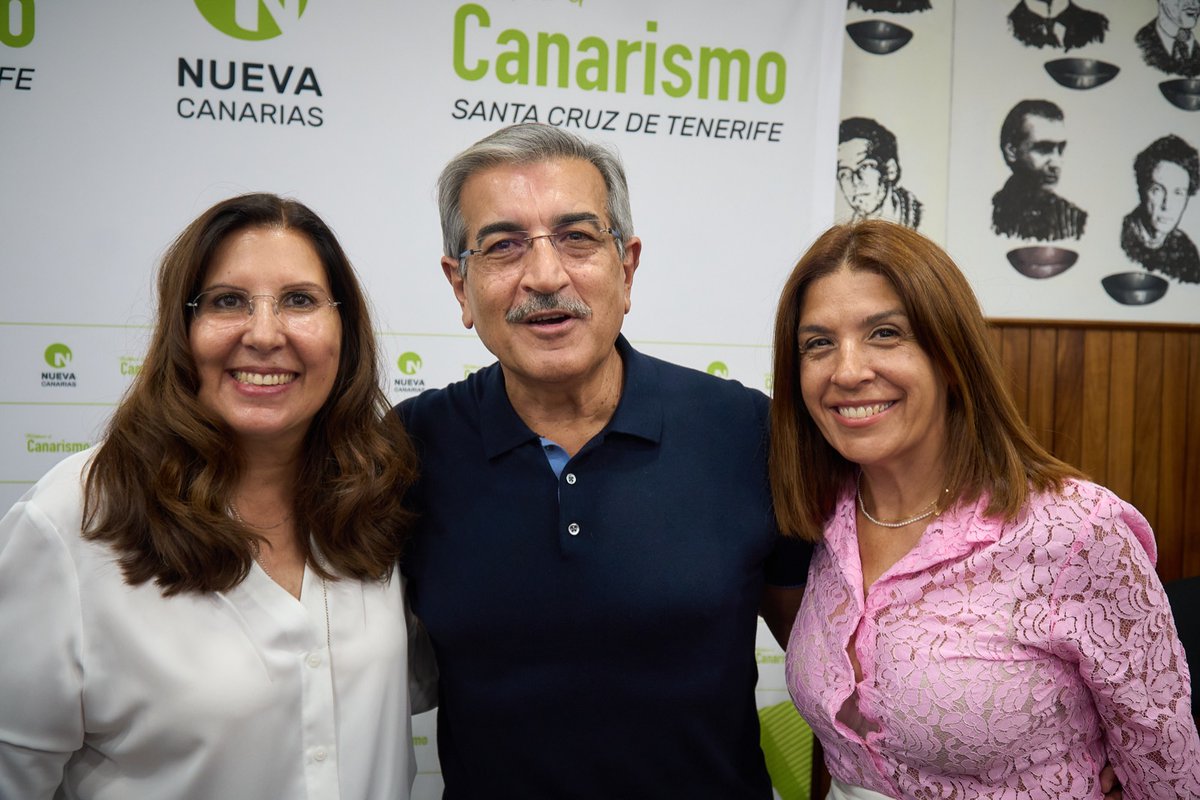 CarmenHdezNC's tweet photo. Felicidades a Odalys Padrón y a todas las personas que junto a ella forman el equipo que llevará a Santa Cruz de Tenerife al lugar que se merece y que fue presentado este sábado. Mucha suerte. https://t.co/iiC02TS9hR