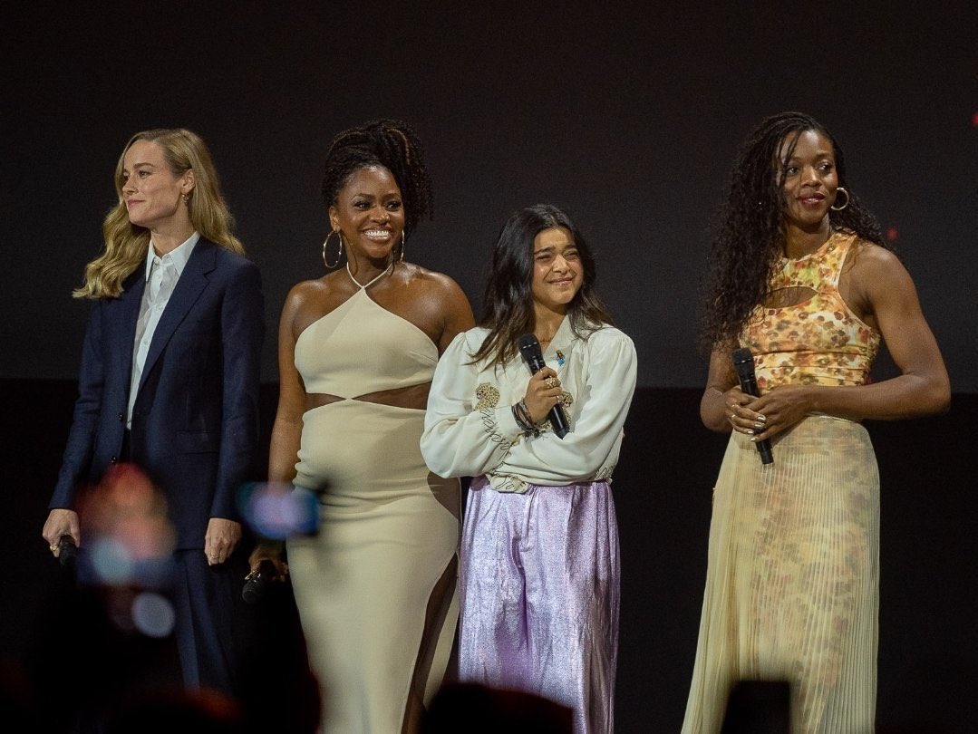 Ms. Marvel News on Twitter: "Better look at Brie Larson, Teyonah Parris