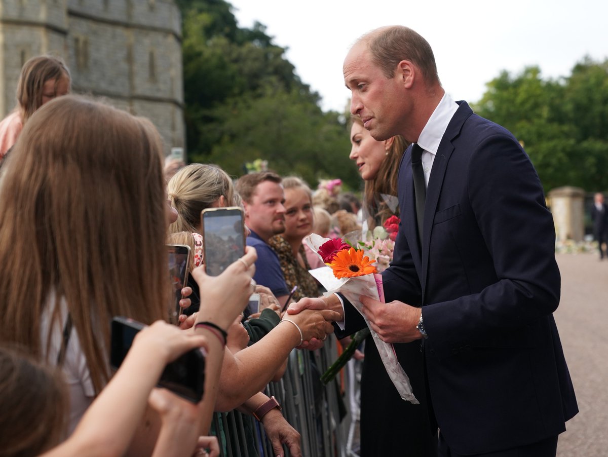 "The Prince and Princess of Wales and The Duke and Duchess of Sussex meet member... - Kannada News