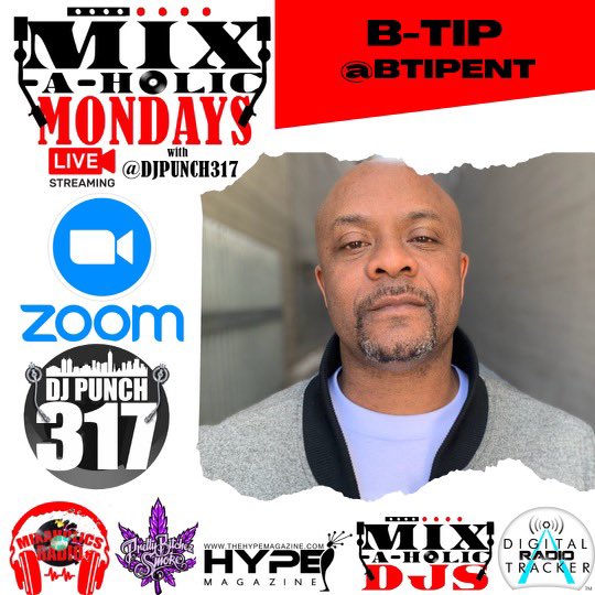 btipent's tweet photo. Tap In! 9-12-22
6pm PST x 9pm EST
#zoom #interview 
Meeting ID: 839 6337 8150
#mixaholicmondays #alotgoingon #djpunch317 #btipent #maadfactor #quep #hiphop #music #dj #djs #btipinthamix https://t.co/qbfveIlVdF