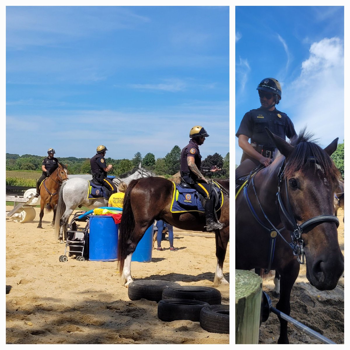Spent the afternoon hanging out with <a href="/BethlehemMPU/">Bethlehem Mounties</a> and Officer Asa!