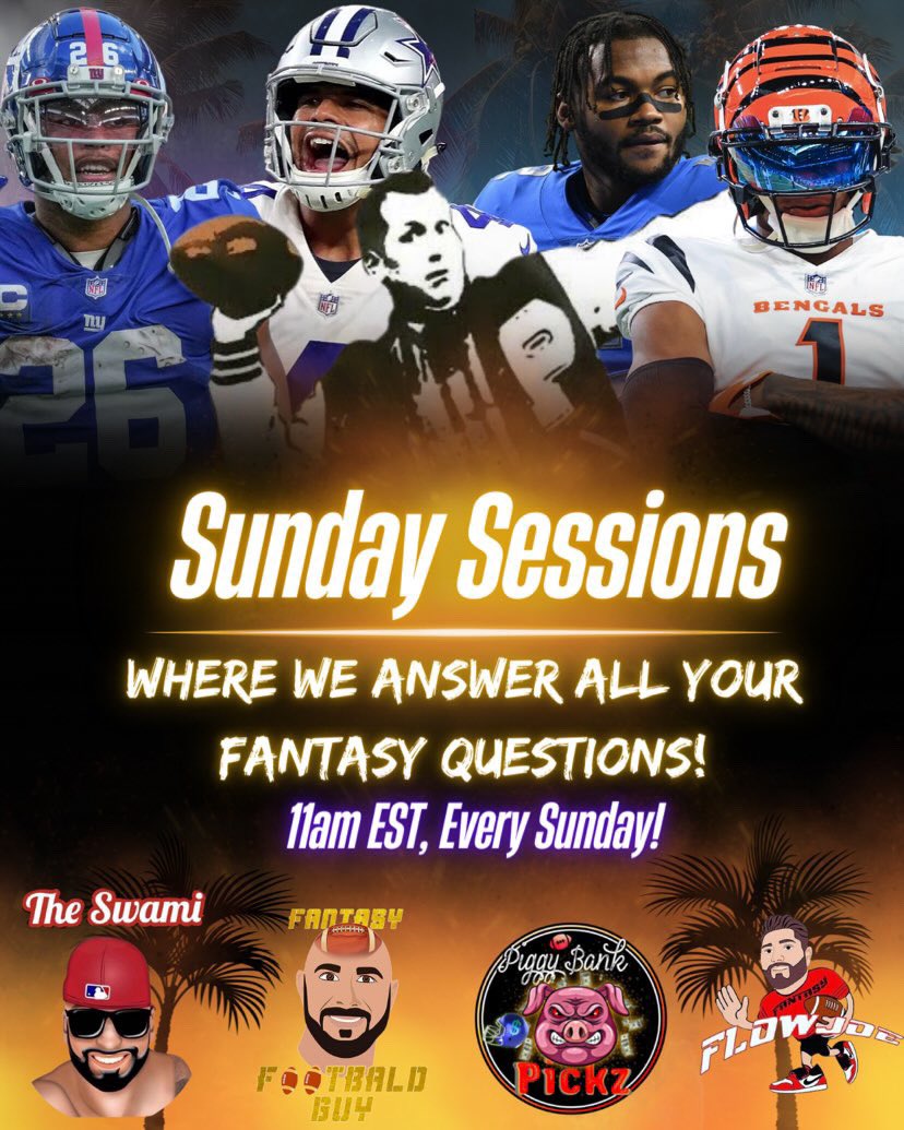 FantasyFlowJoe1's tweet photo. Stop in tomorrow morning and drop a Question #FantasyFootball #sitstart #question https://t.co/i2SXCT8U6M