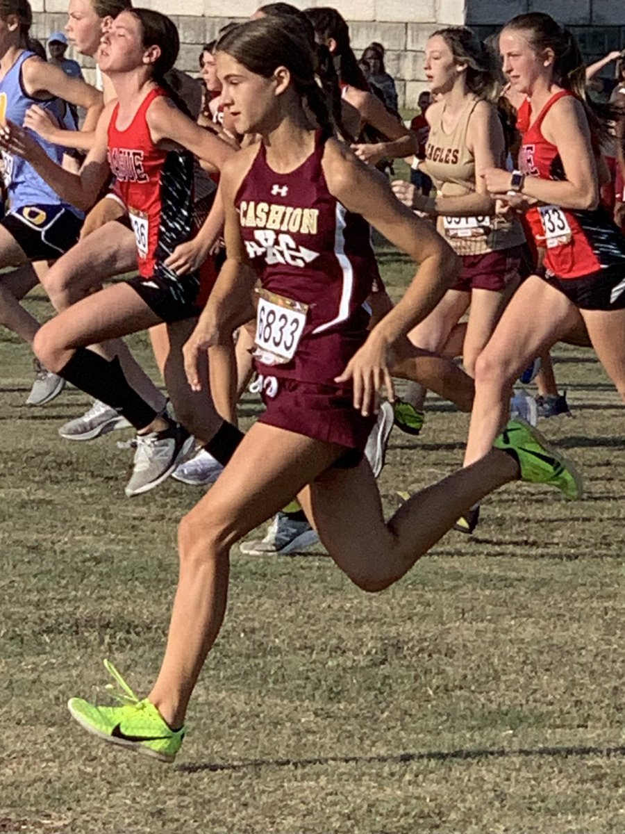 BedickAmber's tweet photo. Cashion had an amazing showing in Cross Country today in Prague Addison McCracken placed 2nd with a time of 13:59 in the 2 mile Gage Bedick placed 8th with a time of 18:56 and Luke Baustert placed 15th with a time of 19:46 in the 5K all 3 wildcats medaled. https://t.co/0AIjX7ki65