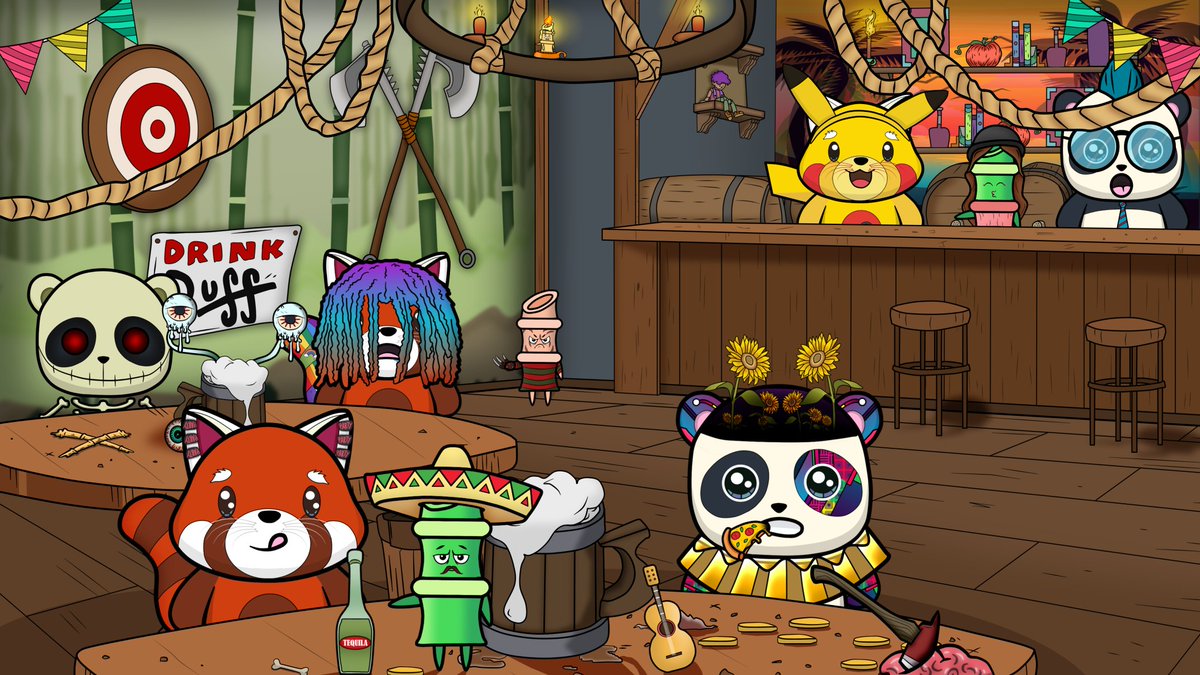 PandaMania_NFT's tweet photo. MINT PARTY #3 for @TheUniversally_: 100 new aliens plus over $5000 in Alien Bingo prizes from 20+ projects!🎉🥳

To be in with a chance of winning a FREE PANDA NFT:

✅Follow @TheUniversally_ &amp; @PandaMania_NFT 
🔄 RT +💚 + tag 3 friends
⬇️BE IN THE SPACE: https://t.co/s8P2XV2f76 https://t.co/MEMazIRc96
