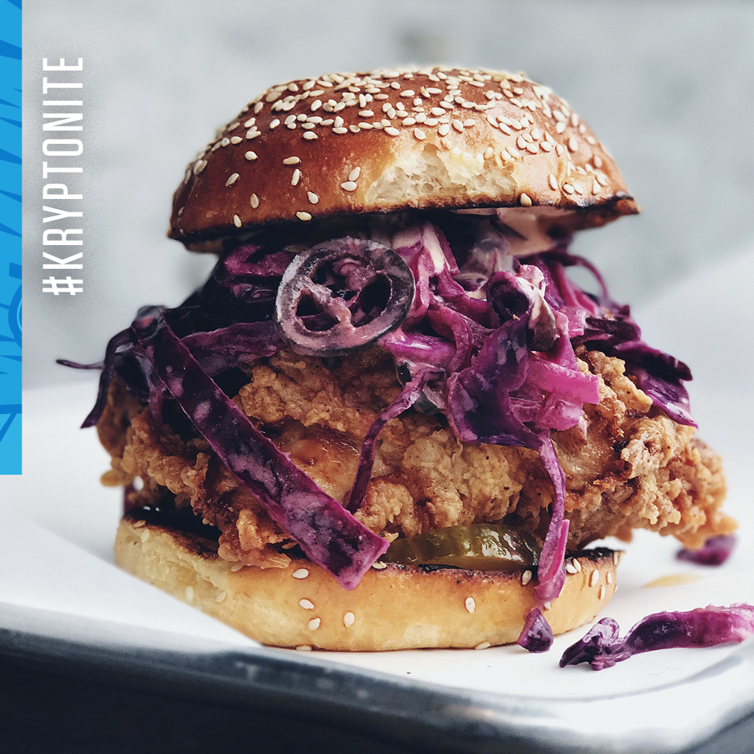 herostrengthinc's tweet photo. Chicken sammies have been hittin' our weak spot for a while now. 🤤 Which chicken place has the best sandwich in your opinion? #kryptonite https://t.co/jVmB16geDW