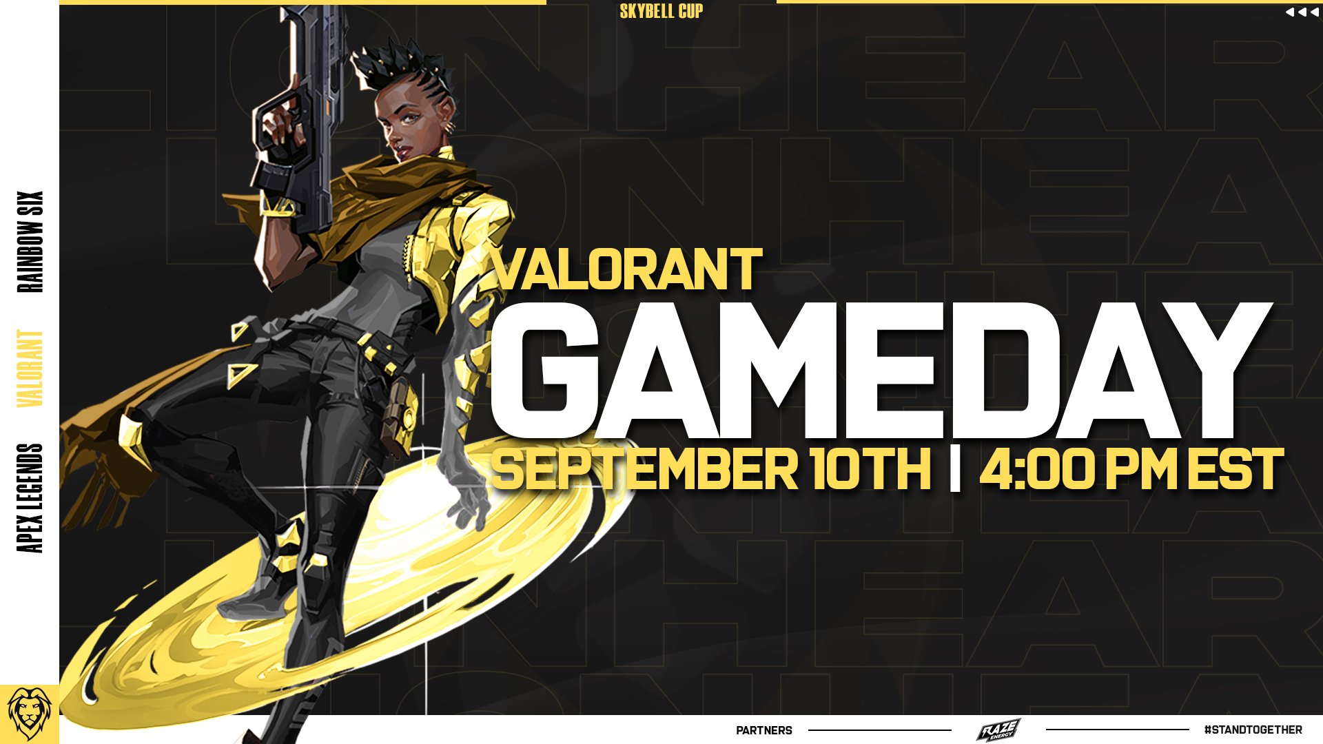 Lionheart Esports on Twitter "In less than an hour, our LHVal takes