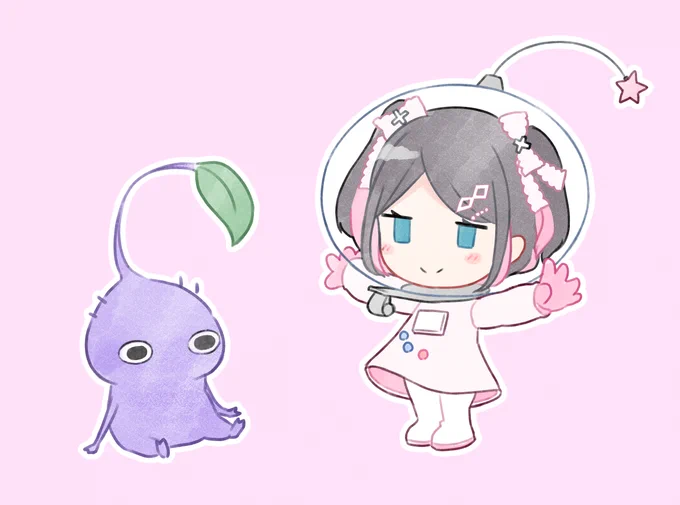 なずちゃんピクミンたのし・・・!#なずなーと 