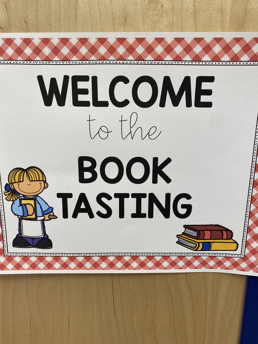 asims77's tweet photo. Book Tasting @NISDTomlinson @ChristinaElizo4 @wtiemann @The_Mr_Dee https://t.co/MkEYFID0r2
