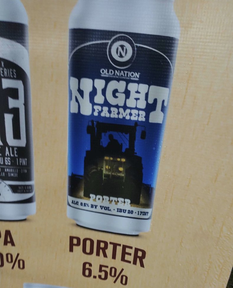 OldNationBrew's tweet photo. Michigan Brewers Guild
U.P. Fall Beer Festival
Old Nation • Night Farmer @MiBrewersGuild #UPFBF https://t.co/6I9BCNXhfv