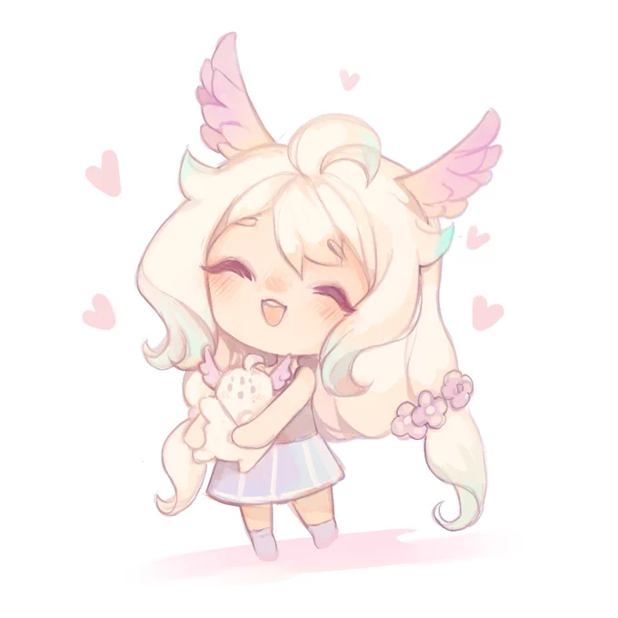 I also suck at giving messages but I just wanna say...Thank you Enna for being a huge part of my life... and even if words may fail me, my art is there to hopefully express how much I truly appreciate you for being you... stay real qween <3 #Luv4Enna 
