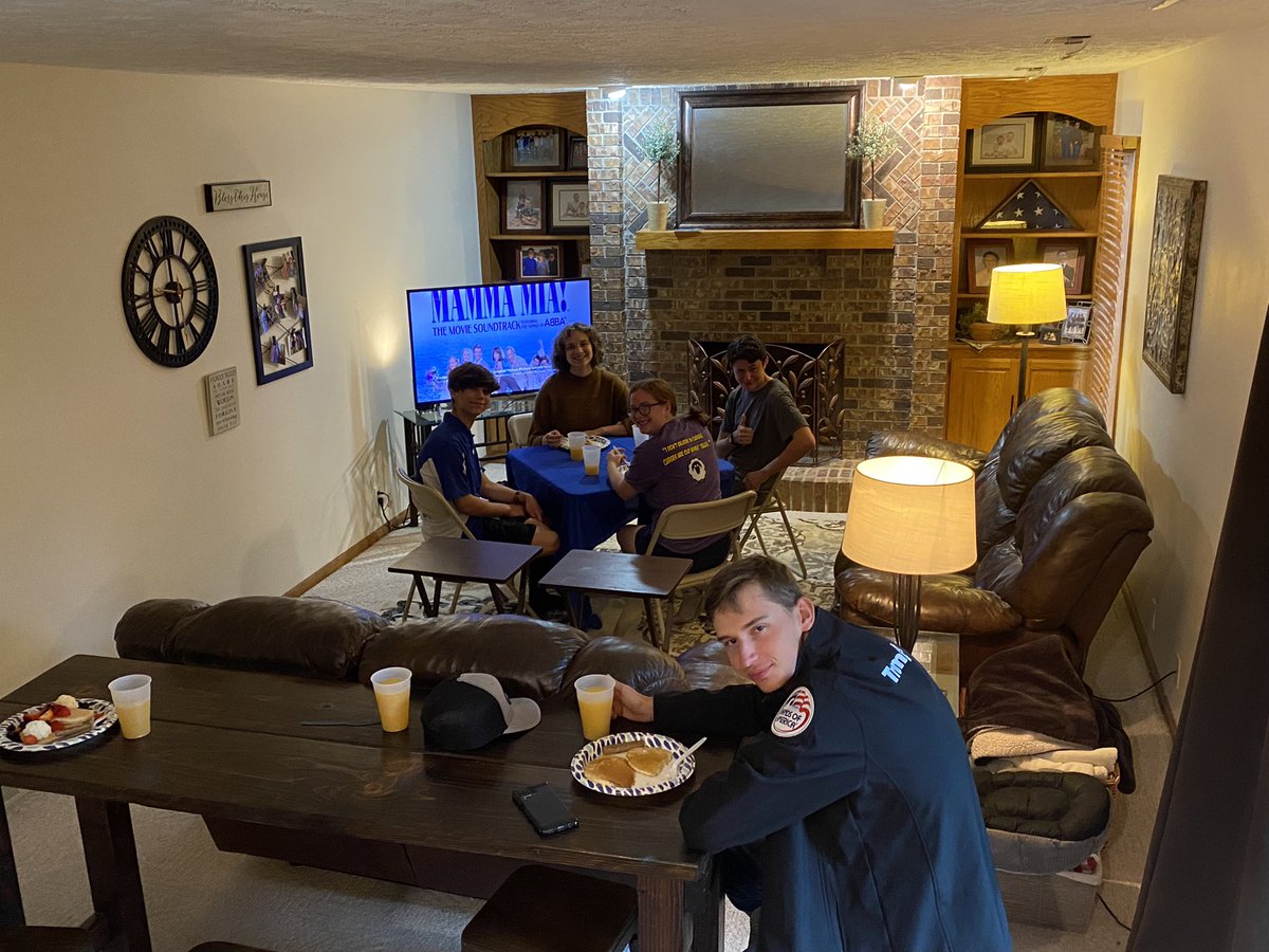 MNTrumpets's tweet photo. The trumpets have been busy busy busy so far this year between Millard Days, a football game, and this morning, a pancake breakfast with some much needed shenanigans! https://t.co/VjEJod7iXb