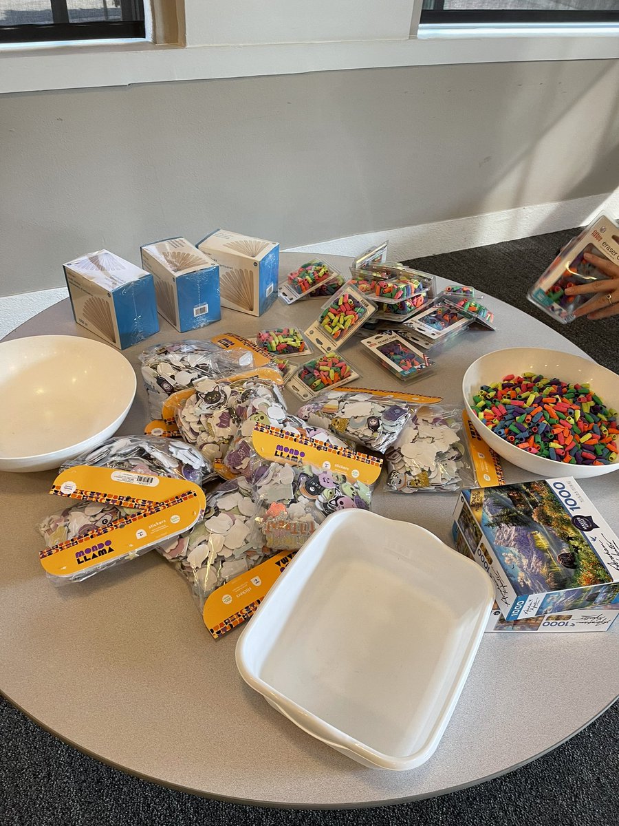 duanehabecker's tweet photo. It’s Saturday. While most teachers are doing some serious rest and relaxation at home, we had 60 amazing PK teachers who joined us to learn about #countingcollections. 

They are truly amazing people who went home with their own class set of things to count. https://t.co/Nha6HrsEDY