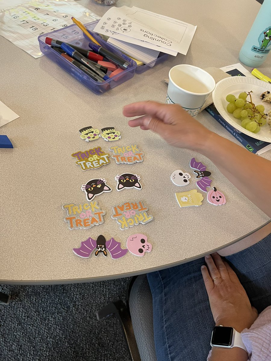 duanehabecker's tweet photo. It’s Saturday. While most teachers are doing some serious rest and relaxation at home, we had 60 amazing PK teachers who joined us to learn about #countingcollections. 

They are truly amazing people who went home with their own class set of things to count. https://t.co/Nha6HrsEDY